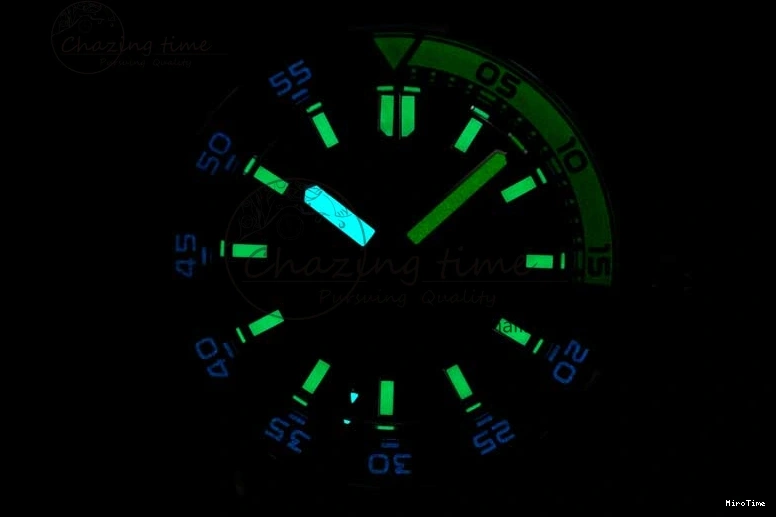 MIROTIME 0315 Durable Aquatimer Automatic SS RSF 1:1 Best Edition Black Yellow Dial on SS Bracelet A 7071